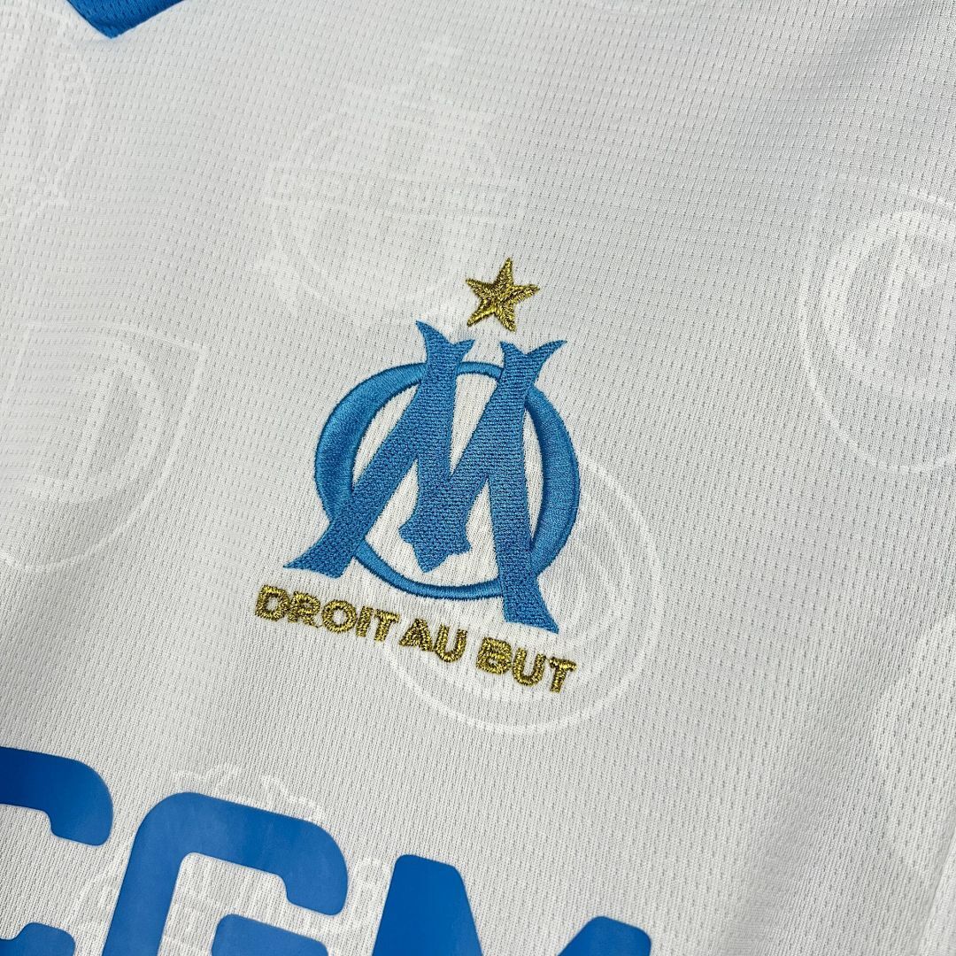 Olympique de Marseille Maillot Domicile Manches Longues 2025-2026 miniature 5