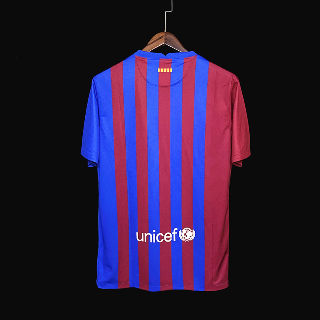 FC Barcelone Maillot Domicile 2021-2022 miniature 4