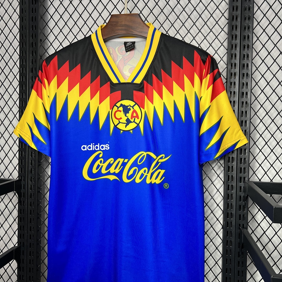Club America Maillot Exterieur Retro 1995 miniature 6