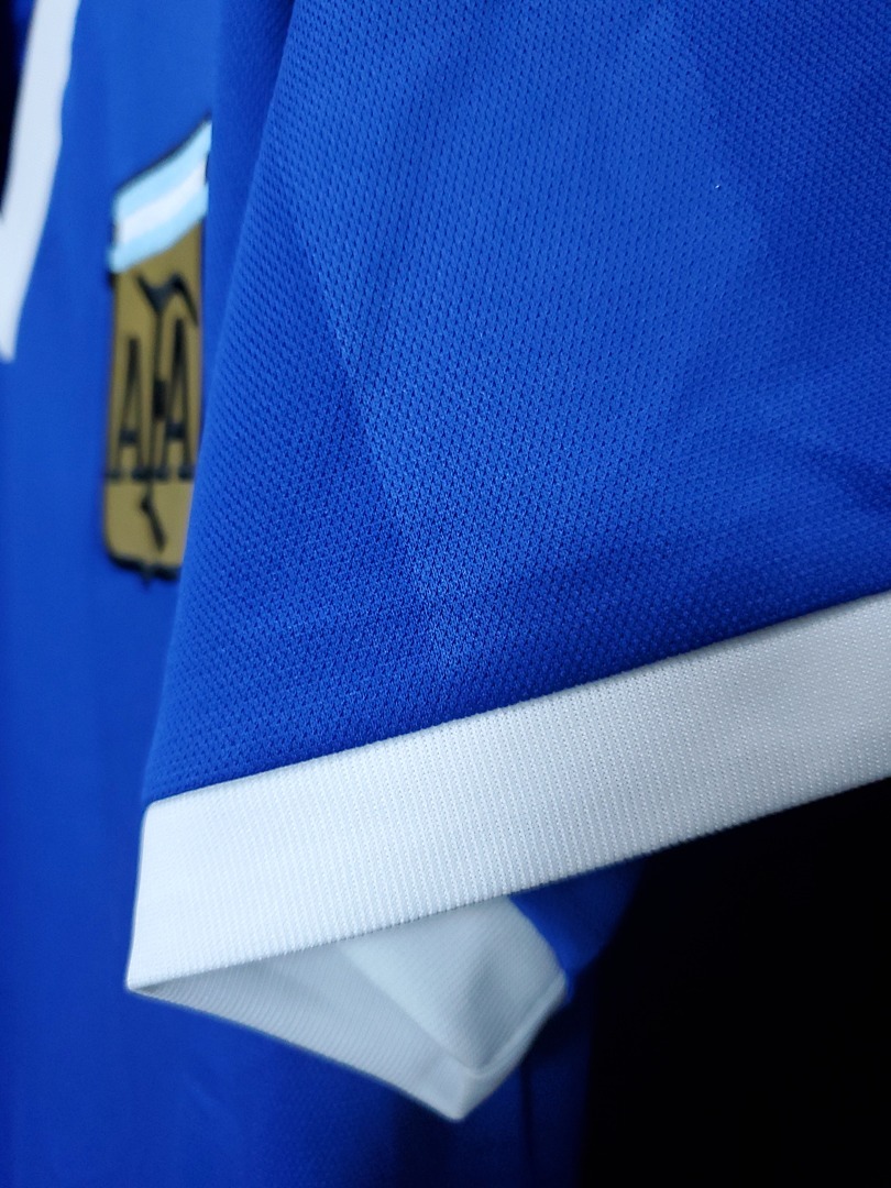 Argentine Maillot Exterieur Retro 1986 miniature 5