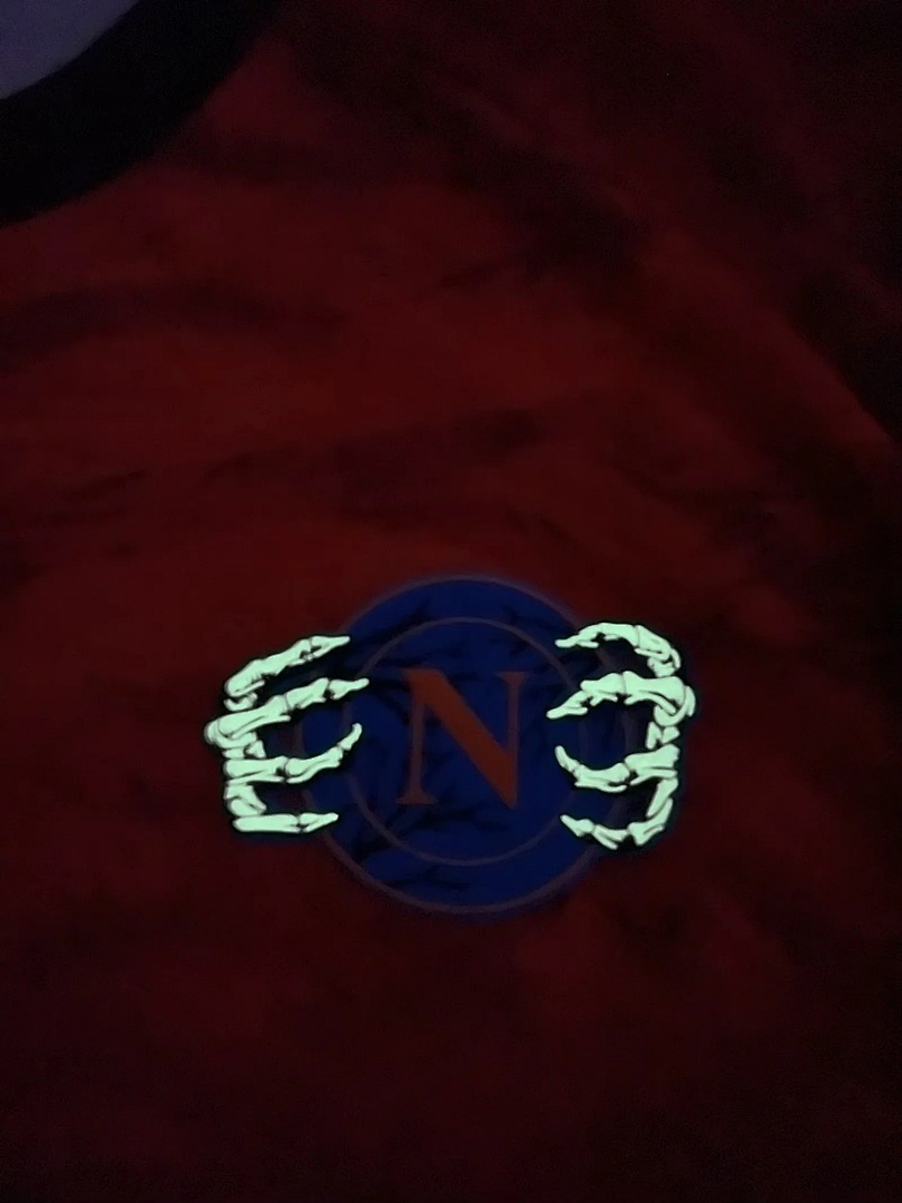 2526 Naples Halloween Fluorescent Edition Orange S Xxxxl Maillot Domicile miniature 2