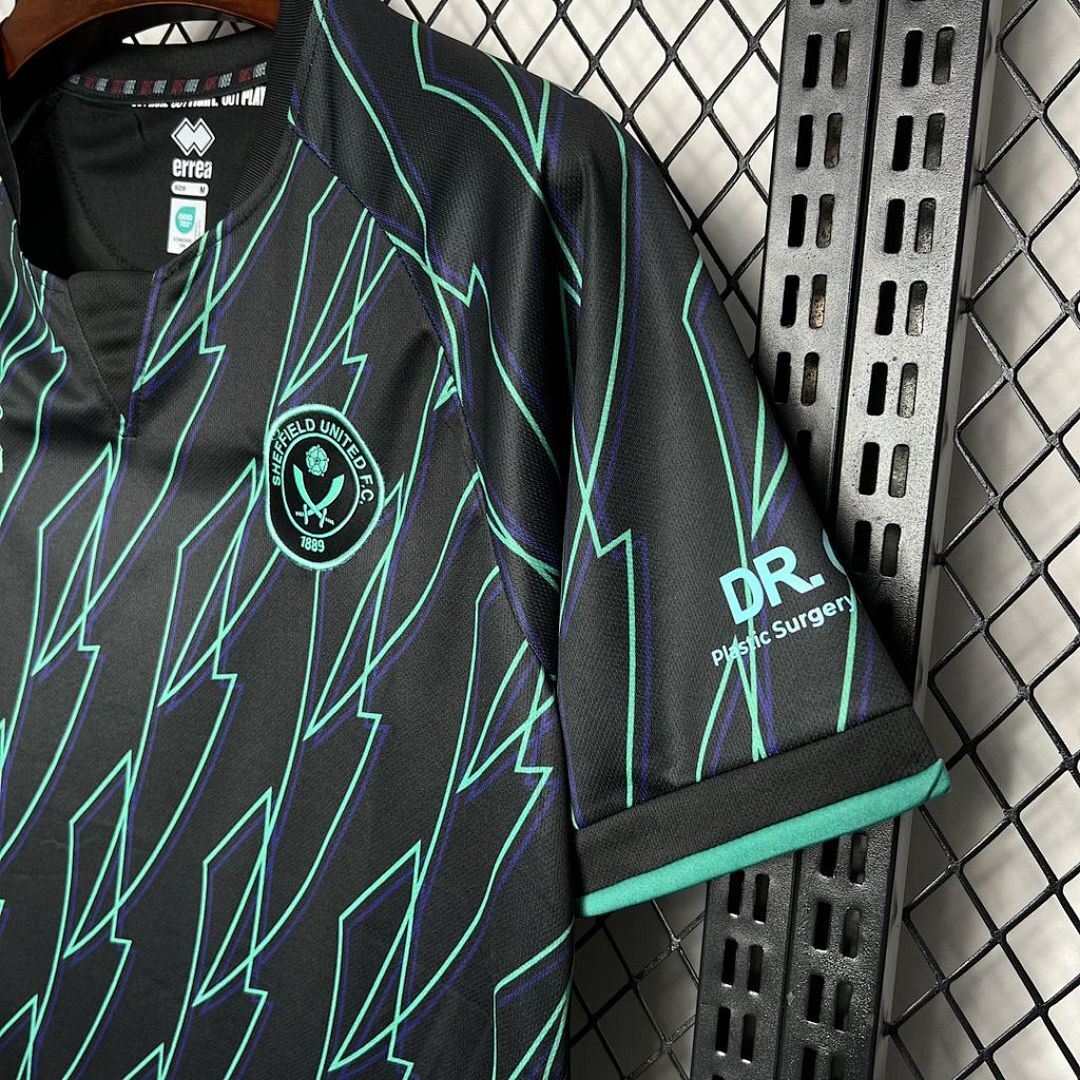 Sheffield United F C 2024-2025 Maillot Exterieur miniature 5