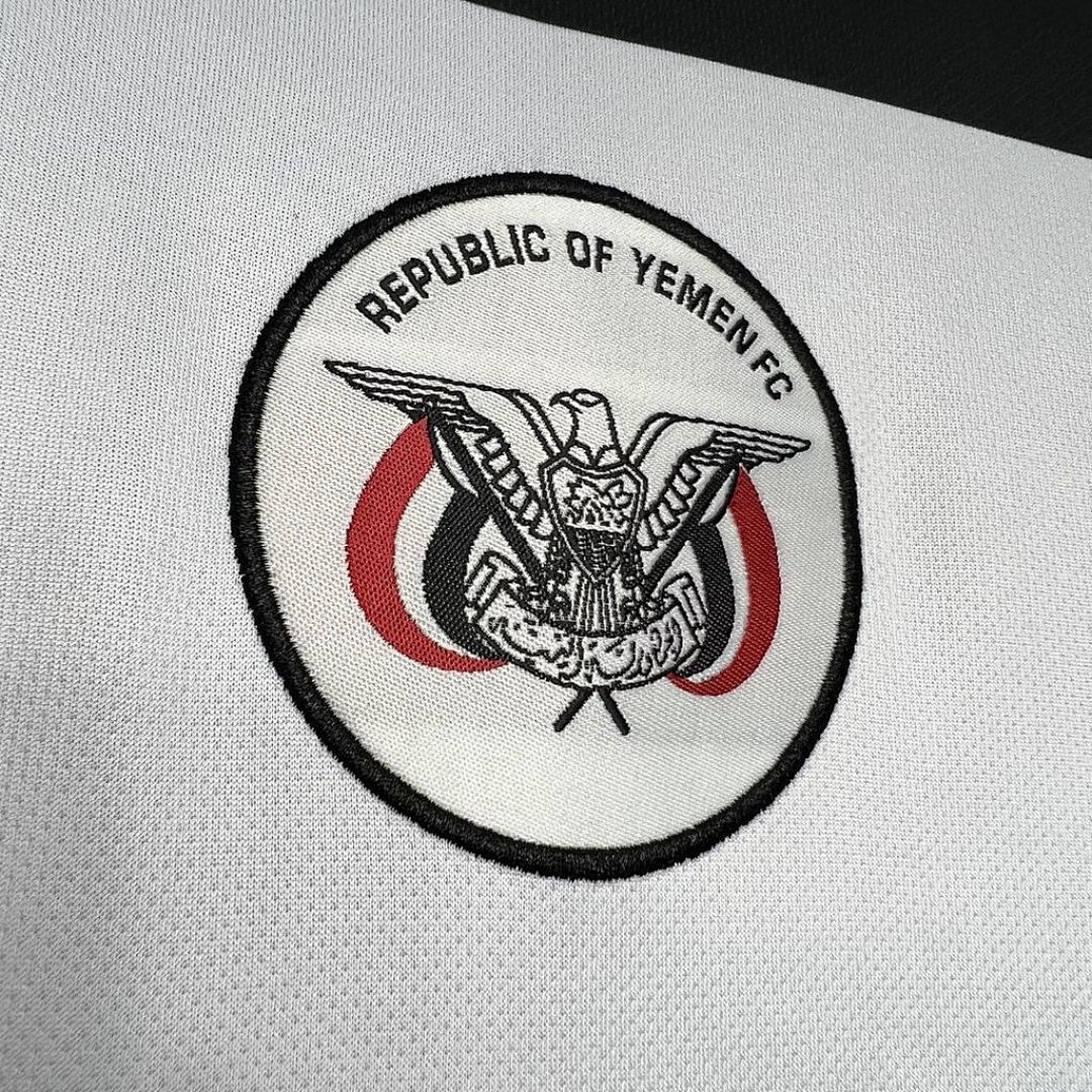 Yemen 2024-2025 White Maillot Domicile miniature 6
