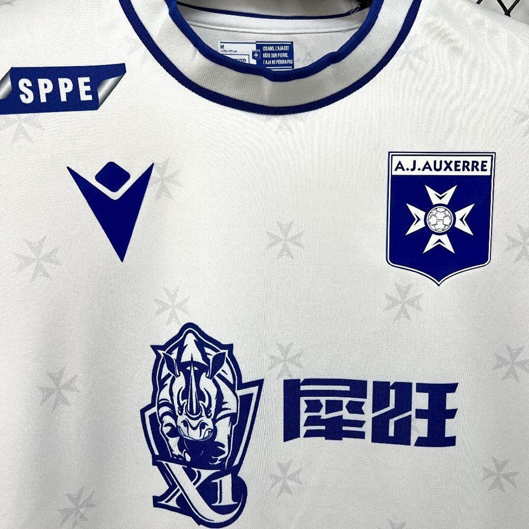 Aj Auxerre Maillot Domicile 2025-2026 miniature 8
