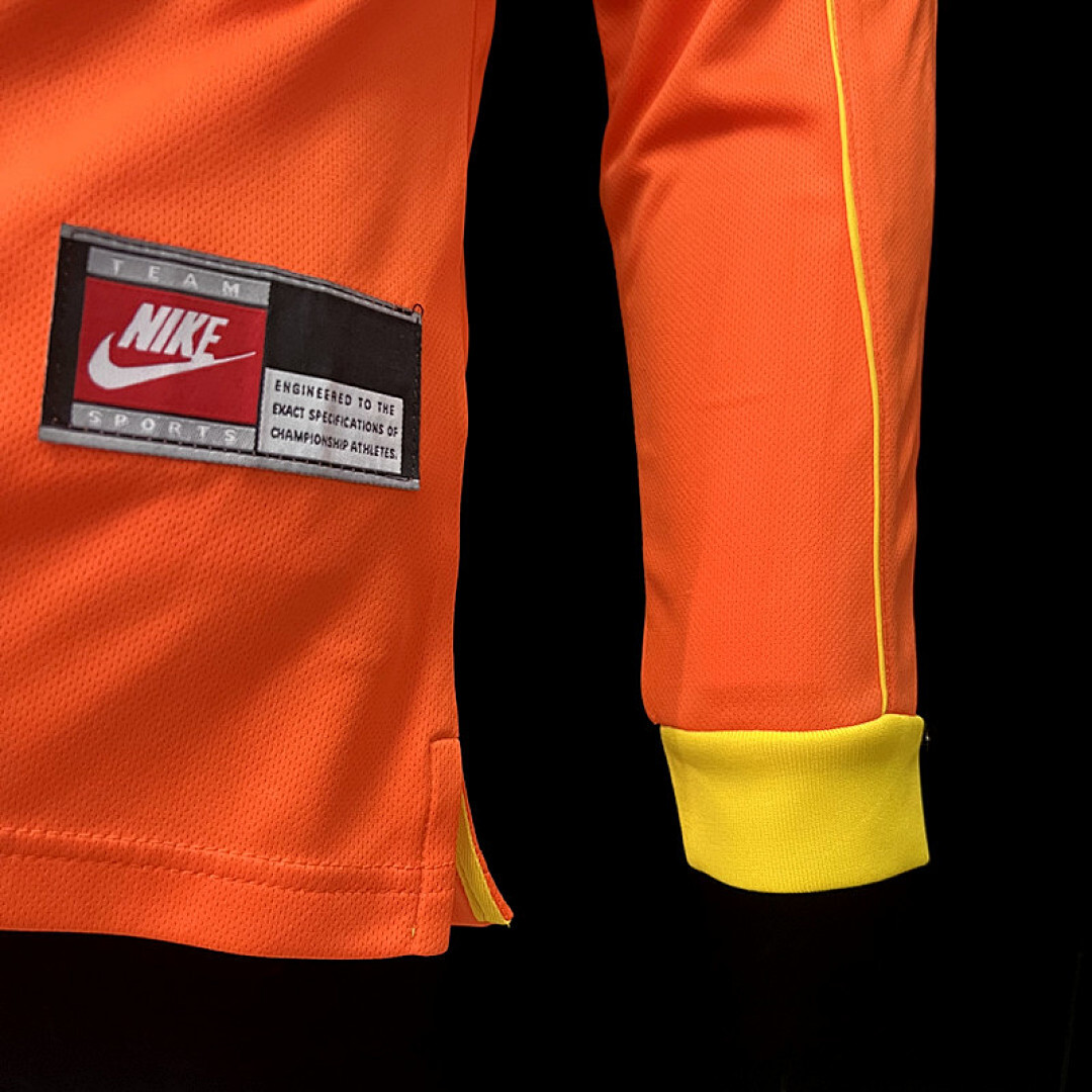 Bresil Gardien Domicile Manches Longues Retro 1998 miniature 3