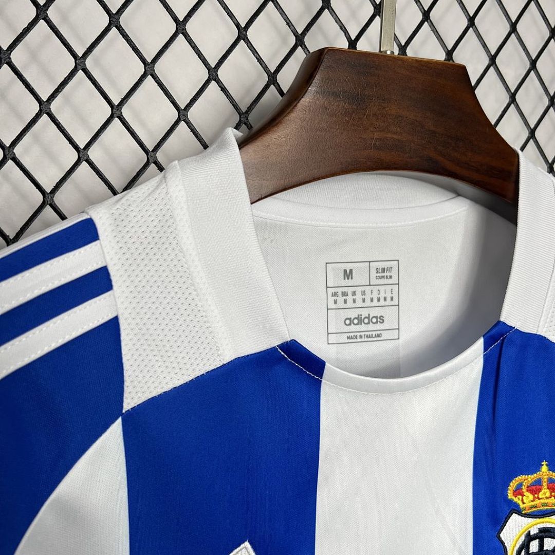 Real Club Recreativo De Huelva 2024-2025 Maillot Domicile miniature 3