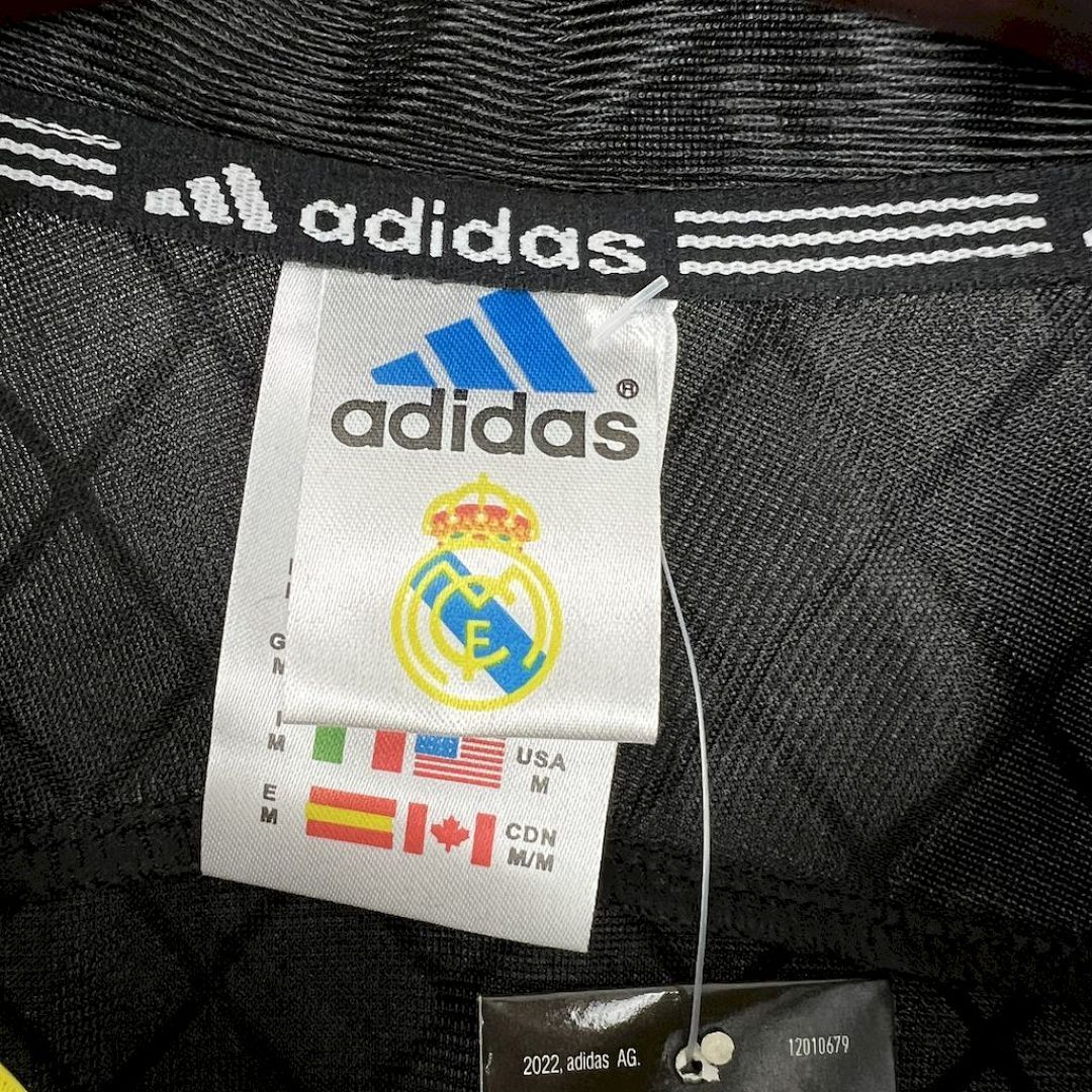 Real Madrid Maillot Exterieur Manches Longues Retro miniature 2