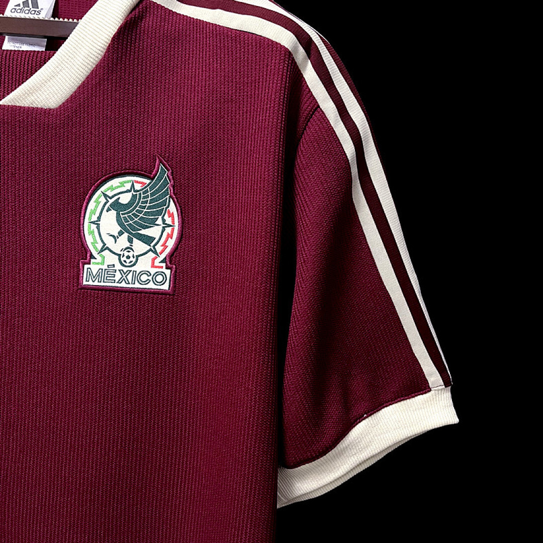 2223 Vintage Mexican Sweater S Xxl Maillot Domicile Retro miniature 8