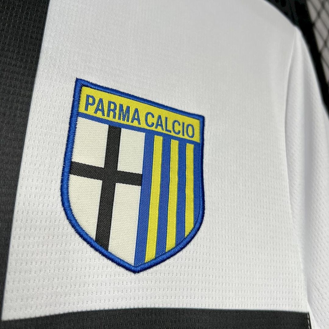Parma Calcio 2024-2025 Maillot Domicile miniature 4