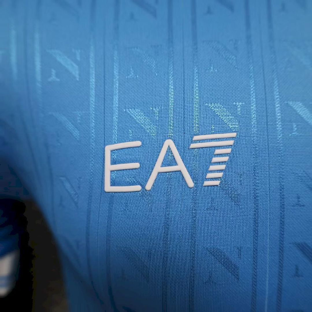 Naples Maillot Domicile Version Joueur 2025-2026 miniature 4