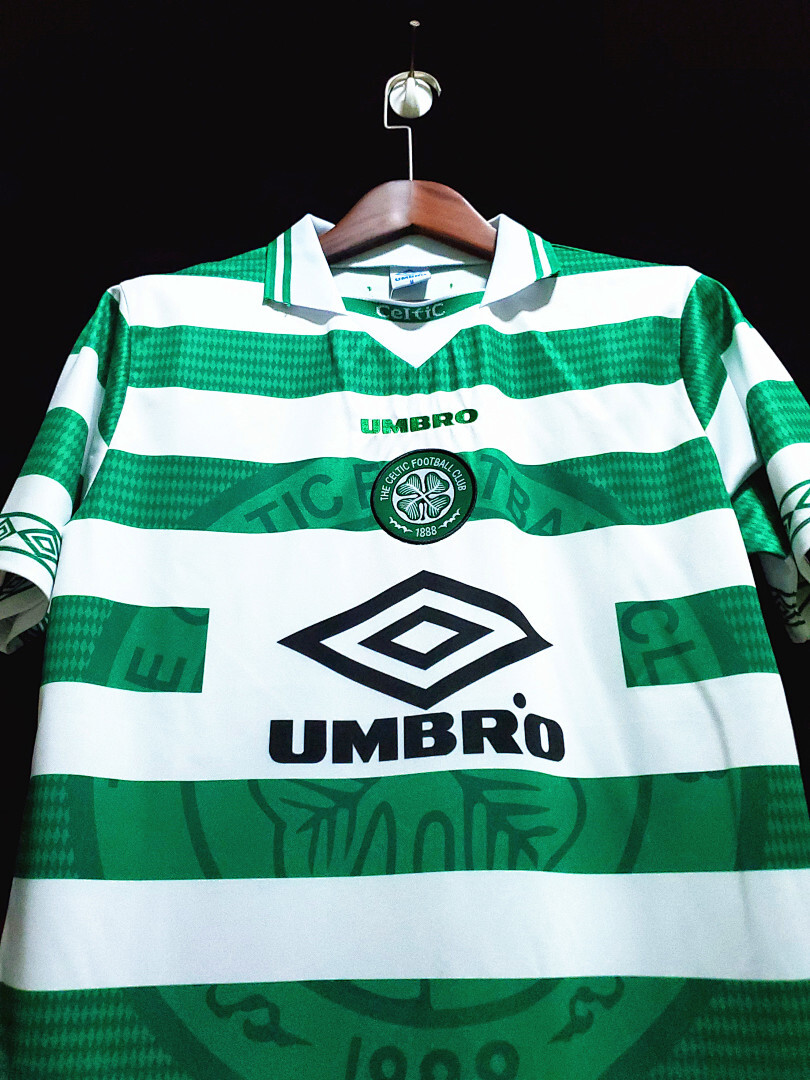 Celtic Maillot Domicile Retro 1998-1999 miniature 5
