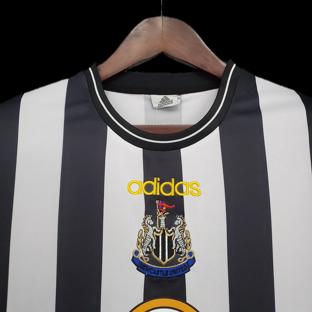Newcastle Maillot Domicile Retro 1997-1999 miniature 5