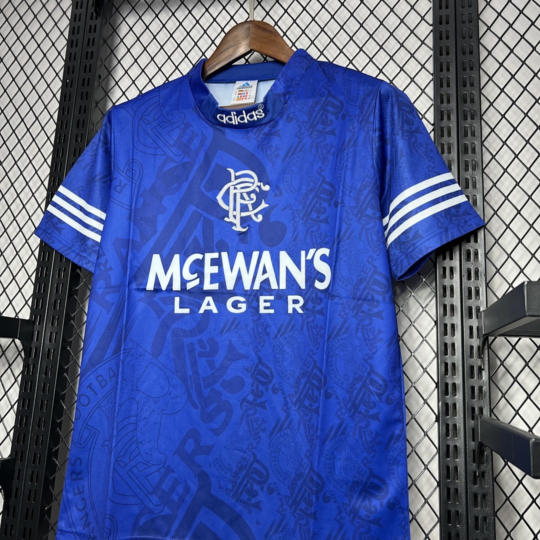 Rangers 199496 Maillot Domicile Retro miniature 5