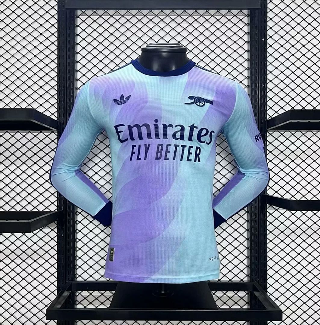 Arsenal Maillot Third Version Joueur Manches Longues