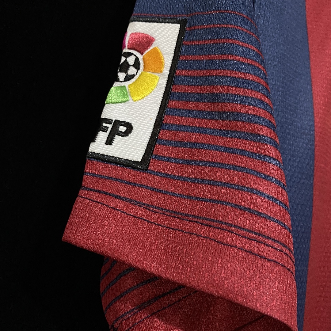 FC Barcelone Maillot Domicile Retro miniature 5