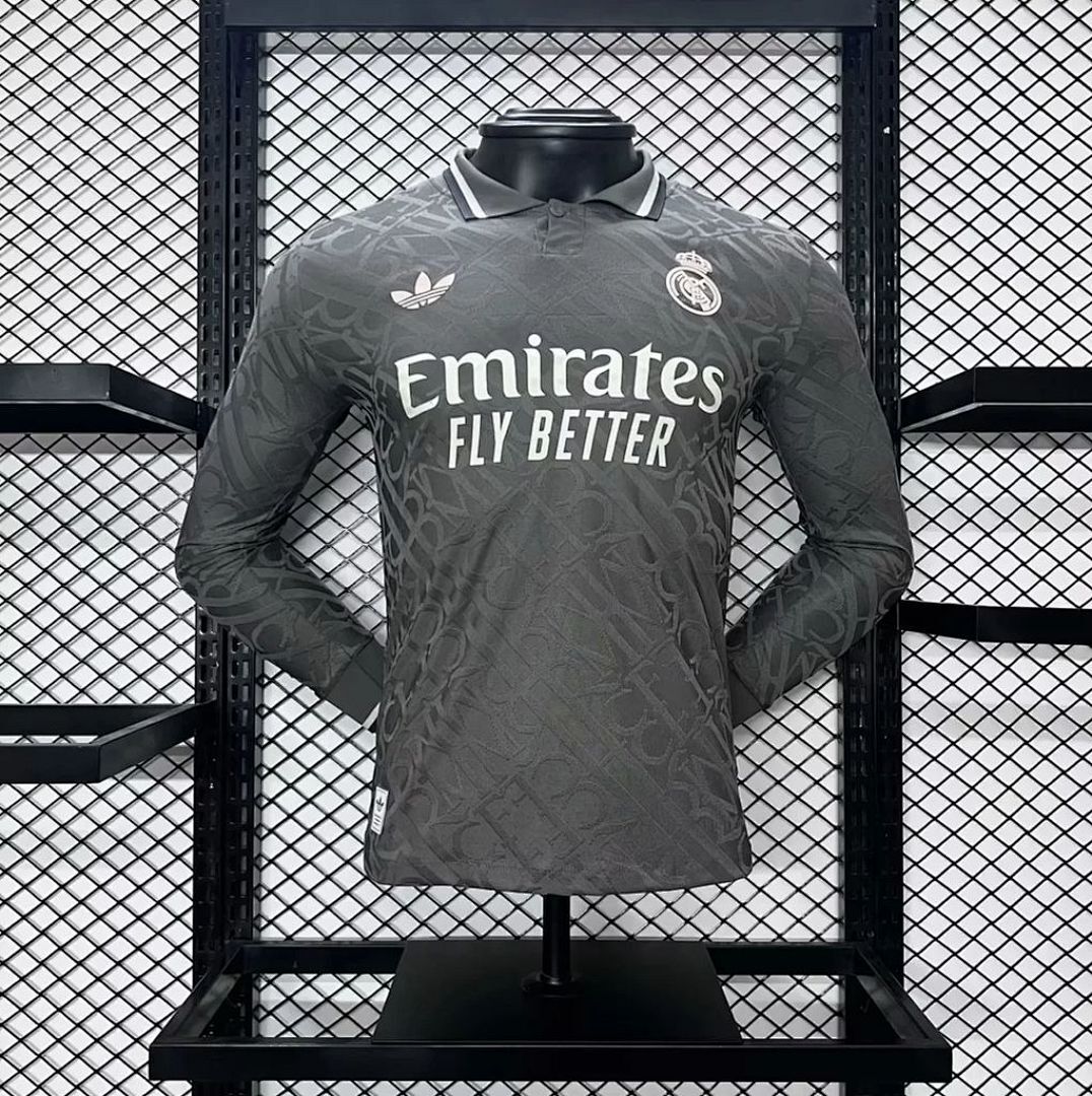 Real Madrid Maillot Third Version Joueur Manches Longues