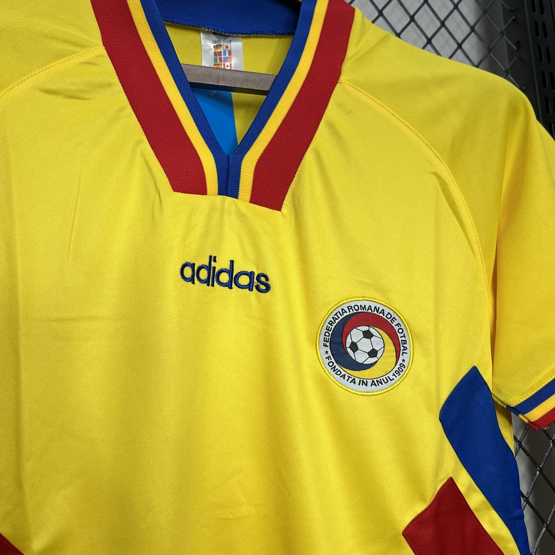 Romania Maillot Domicile Retro 1994 miniature 3