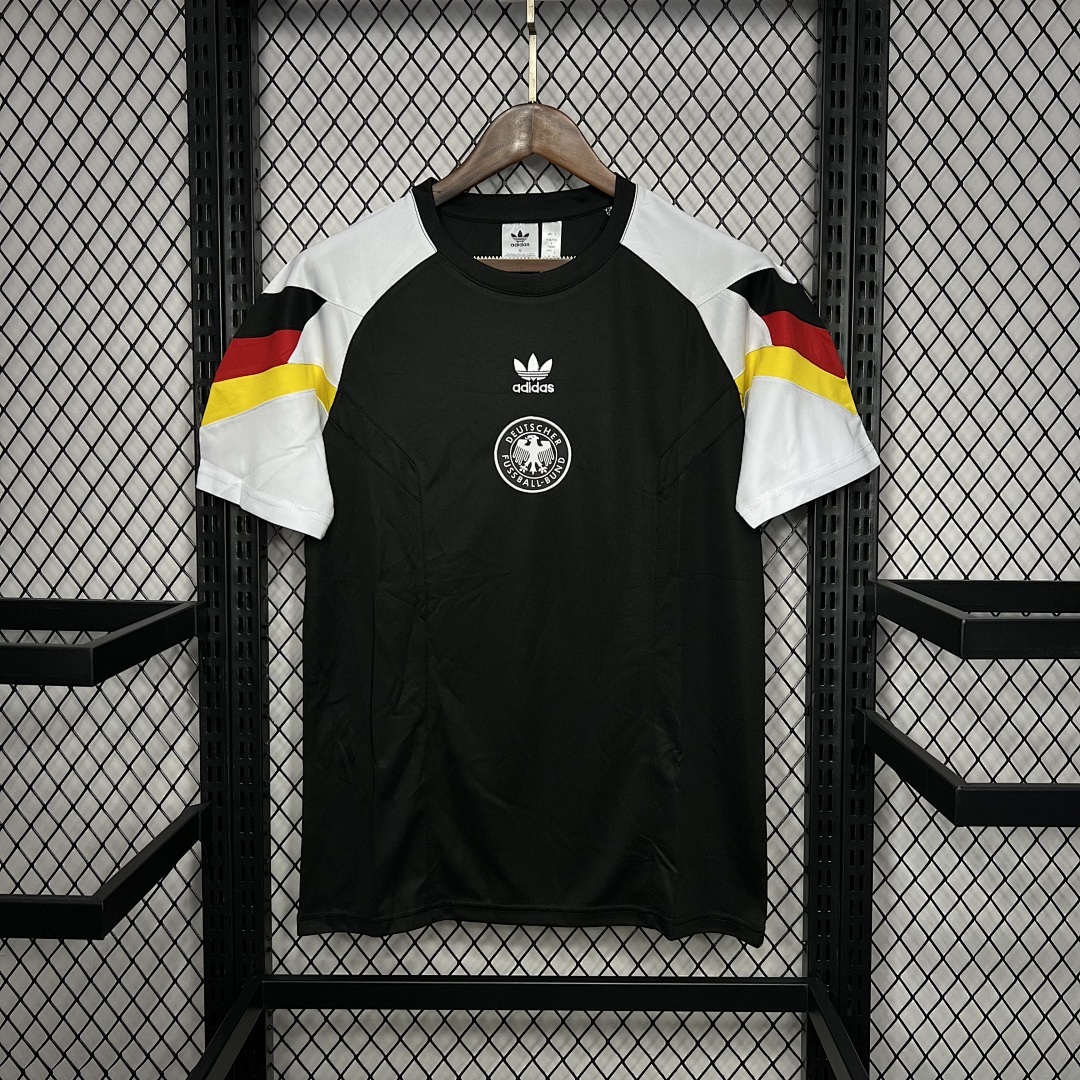 Allemagne Maillot Domicile Retro miniature 7
