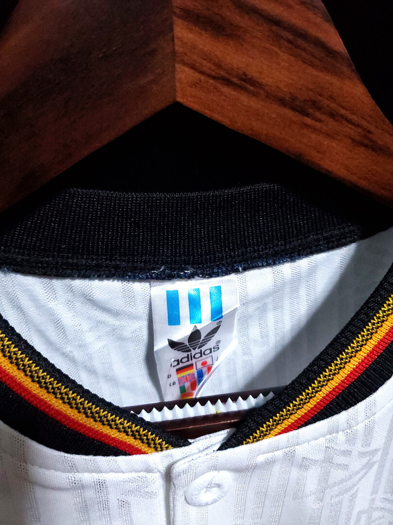 Allemagne Maillot Domicile Retro 1996 miniature 10