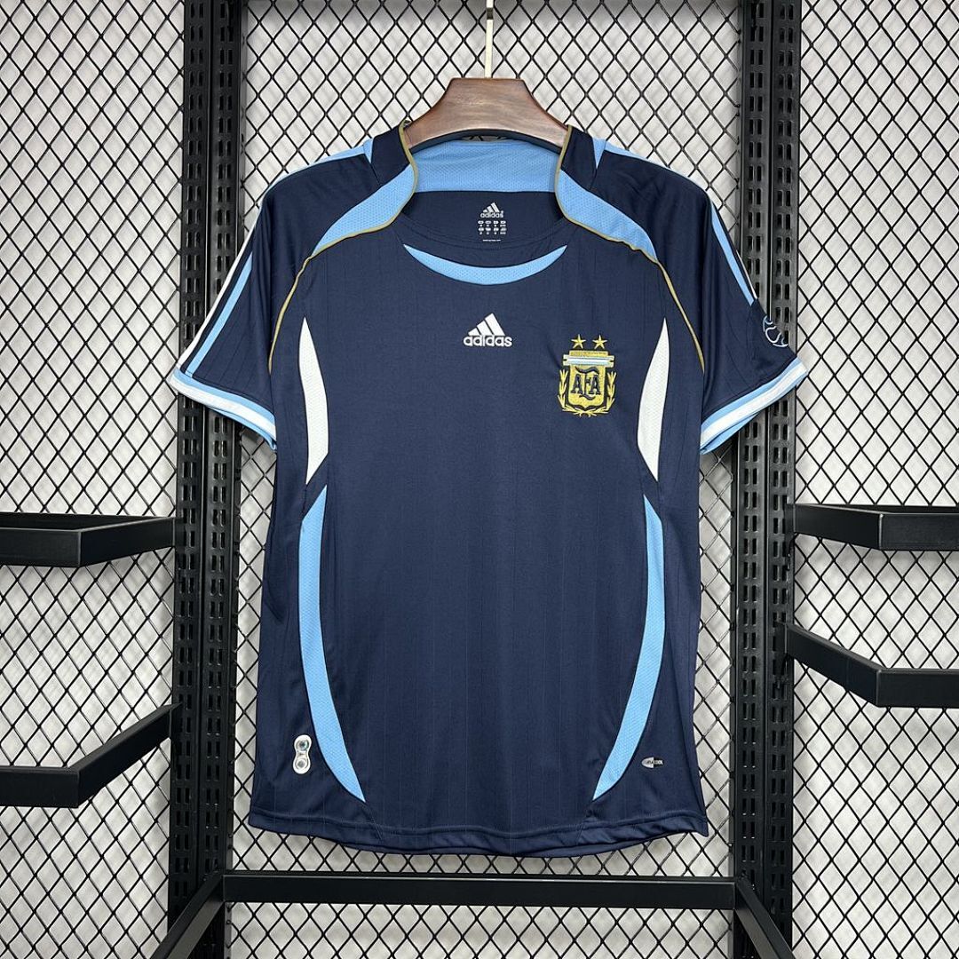 Argentine Maillot Exterieur Retro 2006 miniature 2
