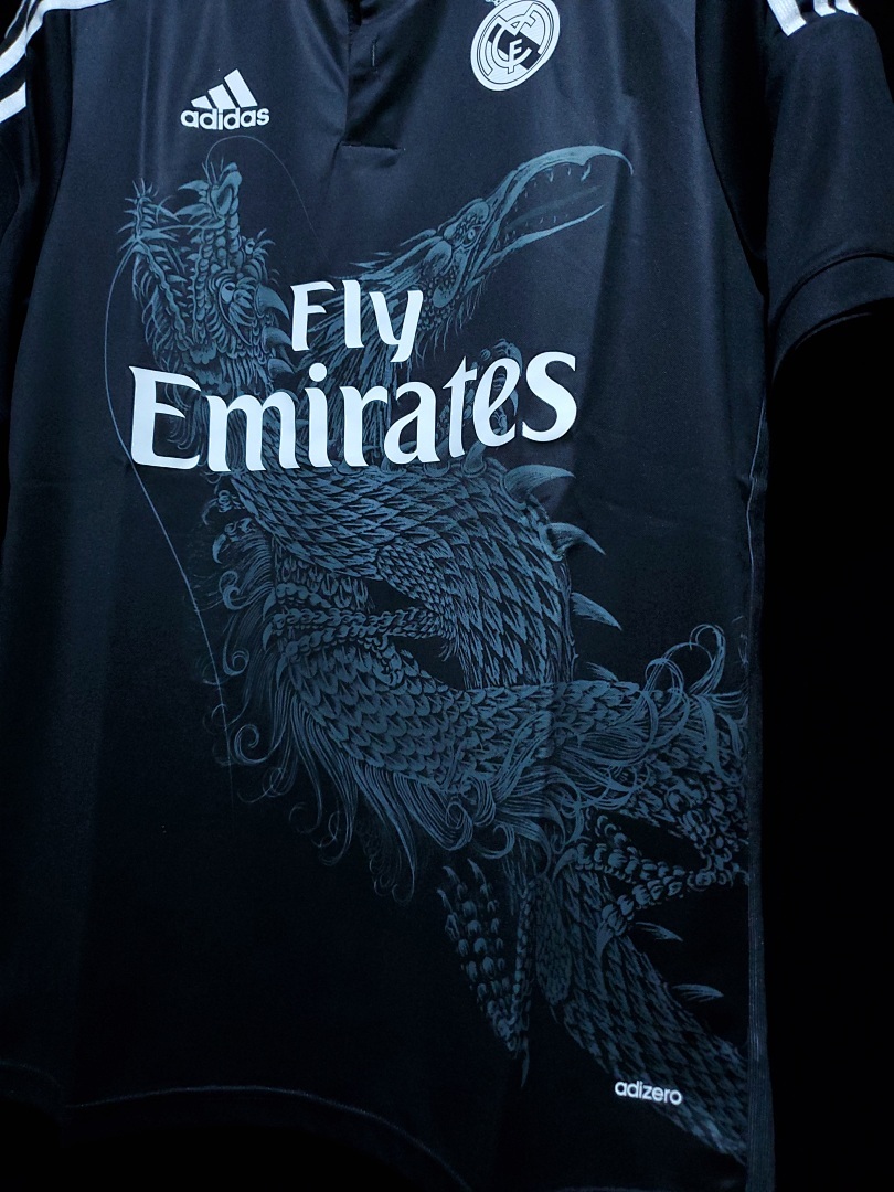 Real Madrid Maillot Third Retro 2014-2015 miniature 7