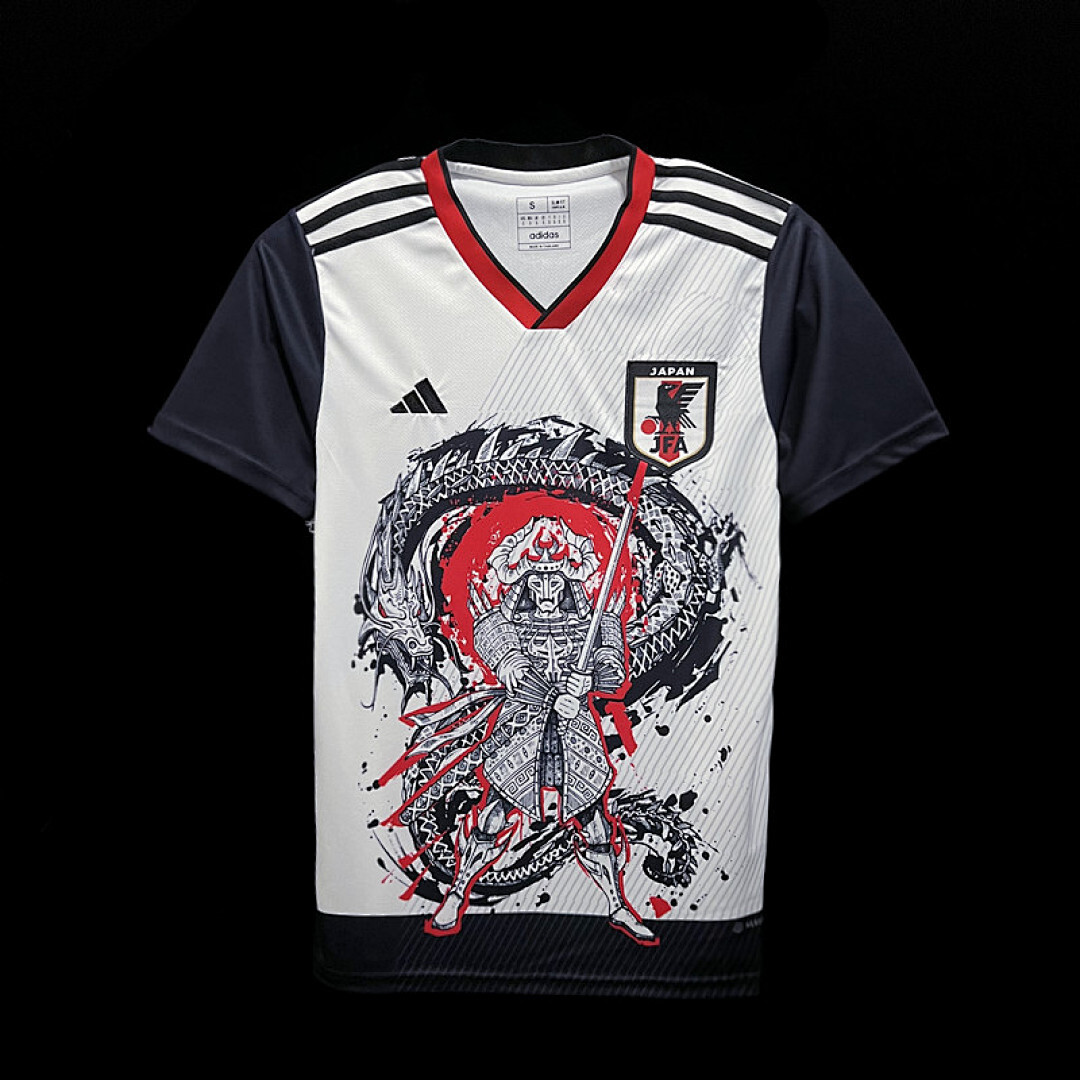 2324 Japanese Dragon Samurai S Xxl Maillot Domicile