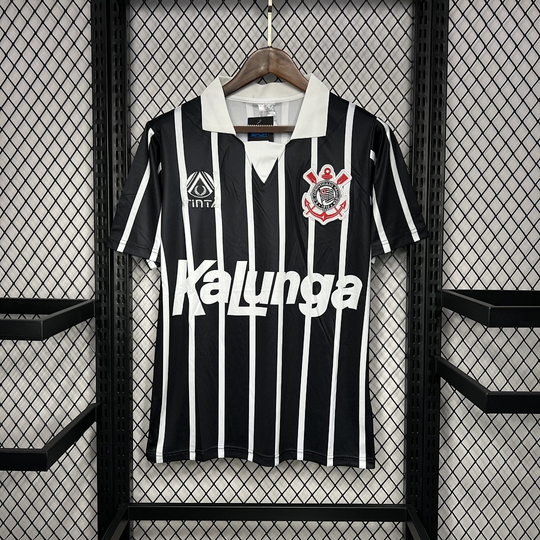 Corinthians Maillot Exterieur Retro 1990 miniature 2