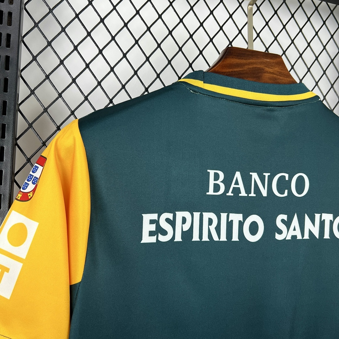 Sporting CP Maillot Exterieur Retro 2002-2003 miniature 3