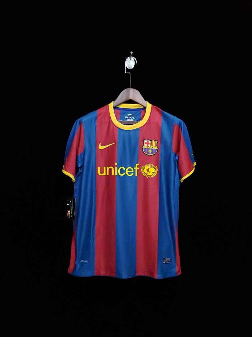 FC Barcelone Maillot Domicile Retro 2010-2011