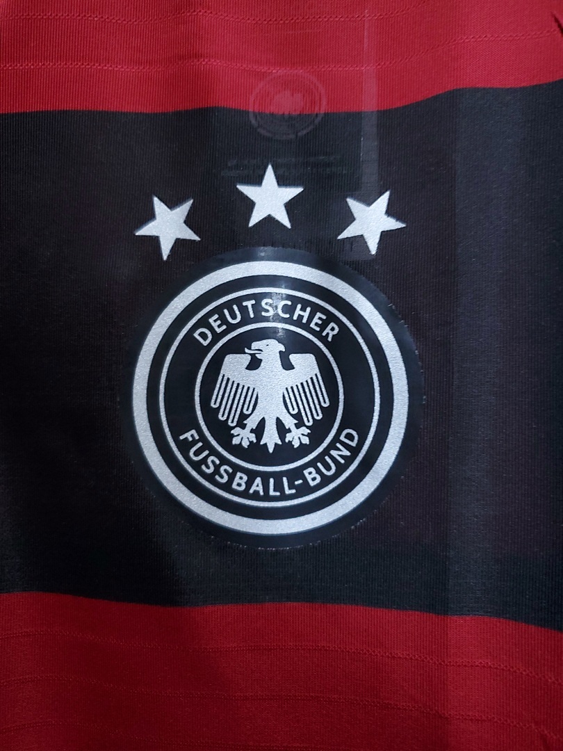 Allemagne Maillot Exterieur Version Joueur Retro 2014 miniature 17