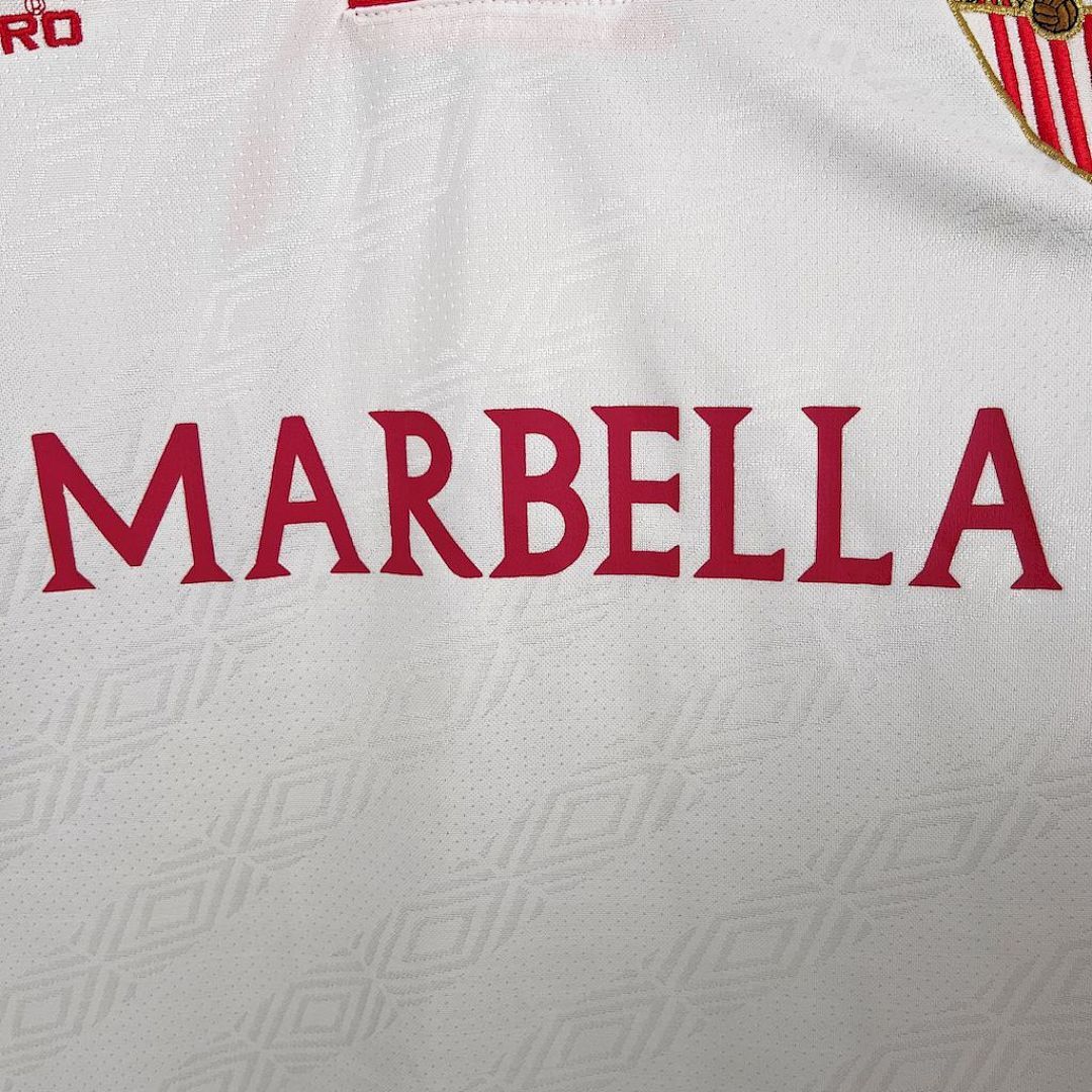 Sevilla Fc 199496 Maillot Domicile Retro miniature 6