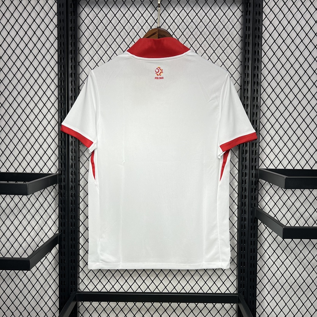 Poland 2024-2025 Euro Maillot Domicile miniature 7