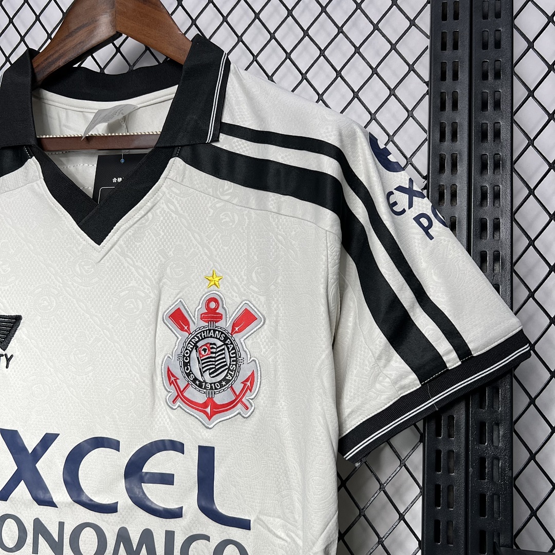 Corinthians Maillot Domicile Retro 1998 miniature 3