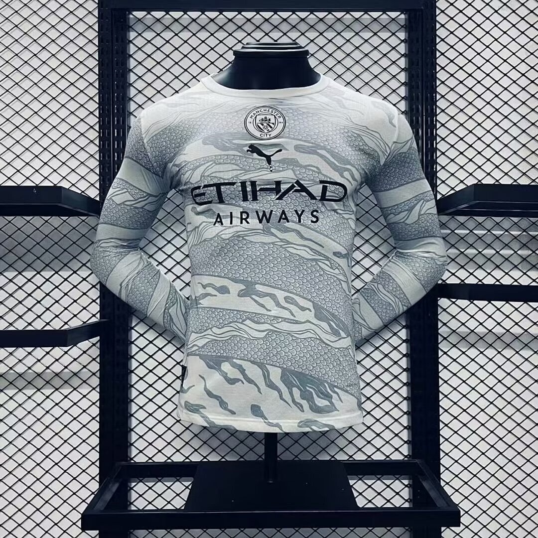Manchester City Maillot Domicile Manches Longues Edition Speciale