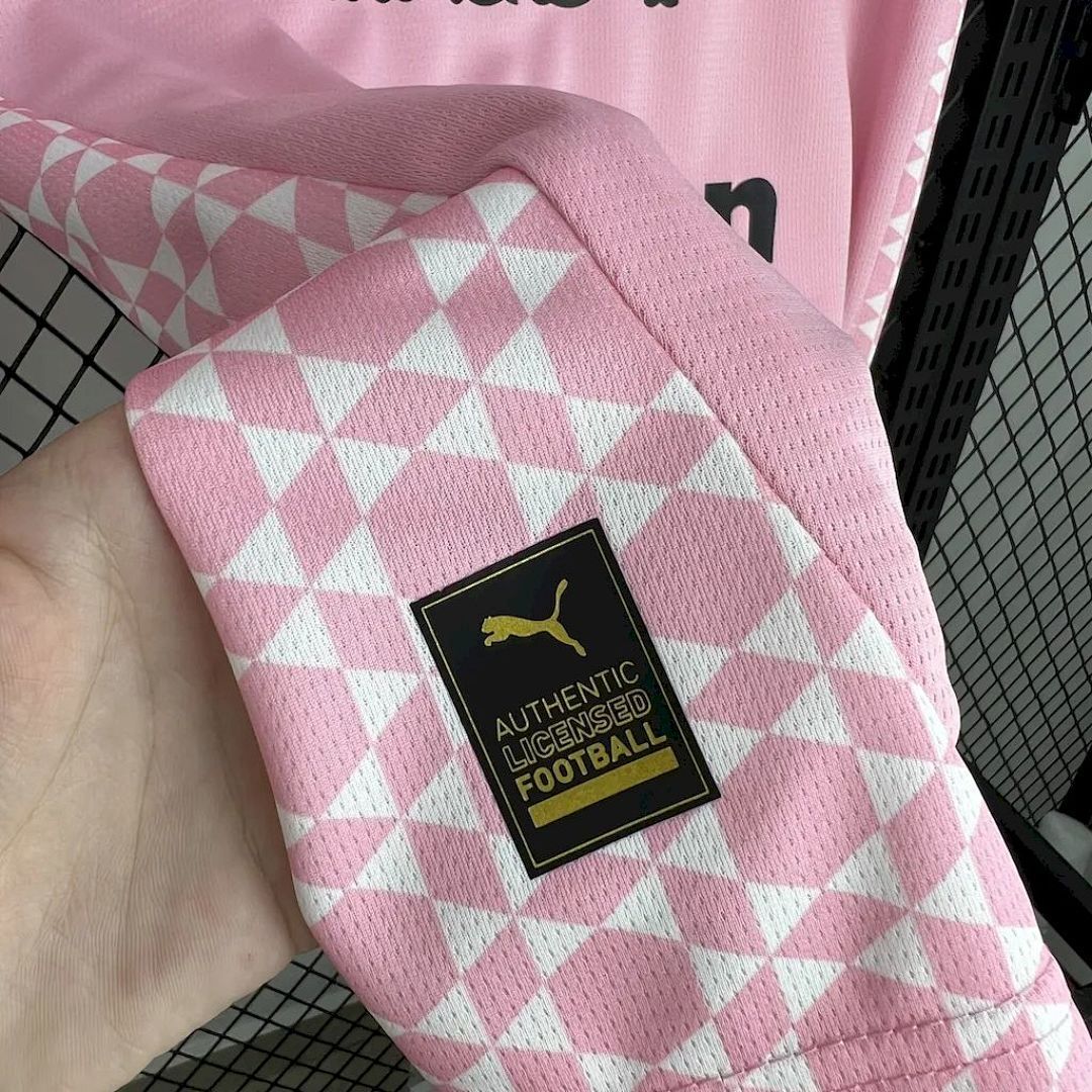 Palermo F C 2024-2025 Maillot Domicile miniature 3
