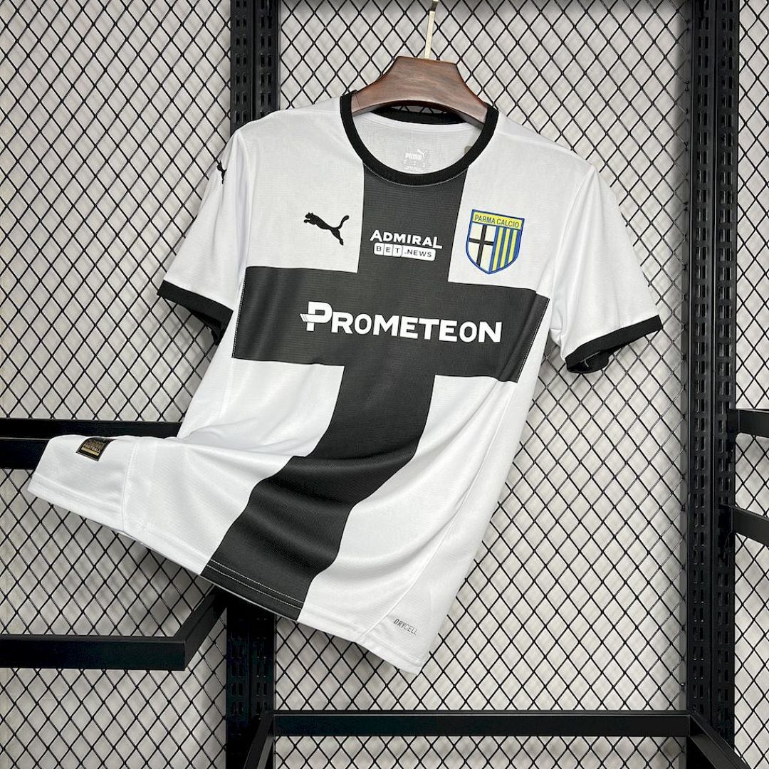 Parma Calcio 2024-2025 Maillot Domicile miniature 6