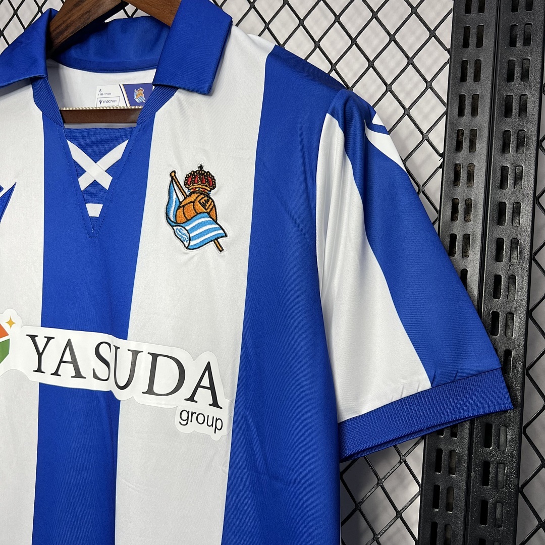 Real Sociedad 2024-2025 Maillot Domicile miniature 6