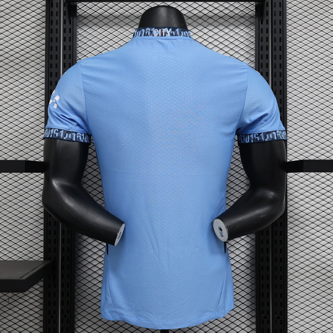 Manchester City Maillot Domicile Version Joueur miniature 10