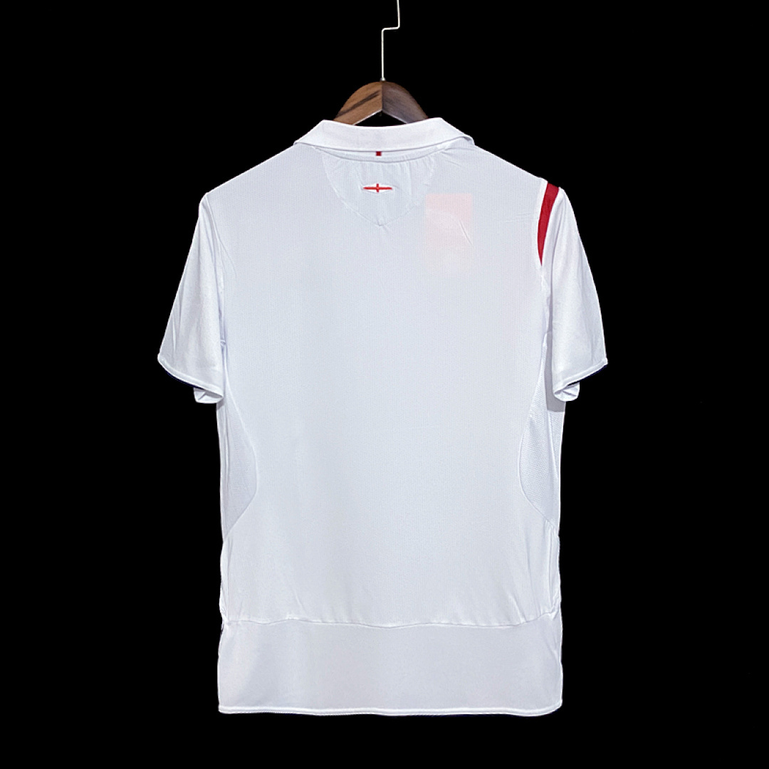 Angleterre Maillot Domicile Retro 2005 miniature 2