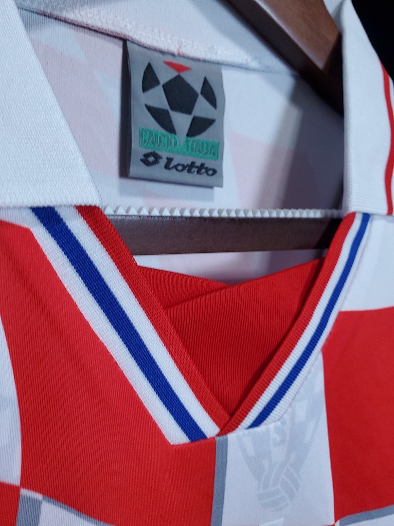 Croatie Maillot Domicile Retro 1998 miniature 13