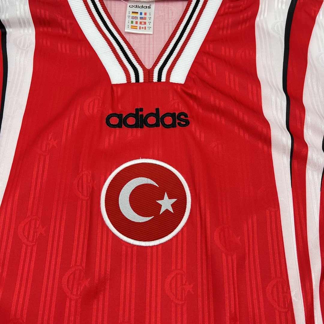 Turkiye Maillot Domicile Retro 1996 miniature 5