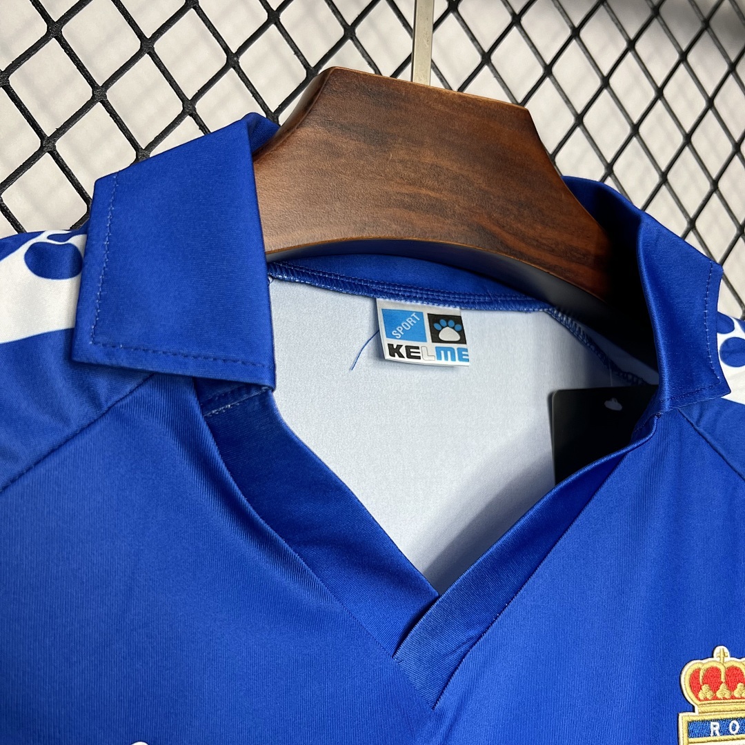 Real Oviedo 199091 Maillot Domicile Retro miniature 6