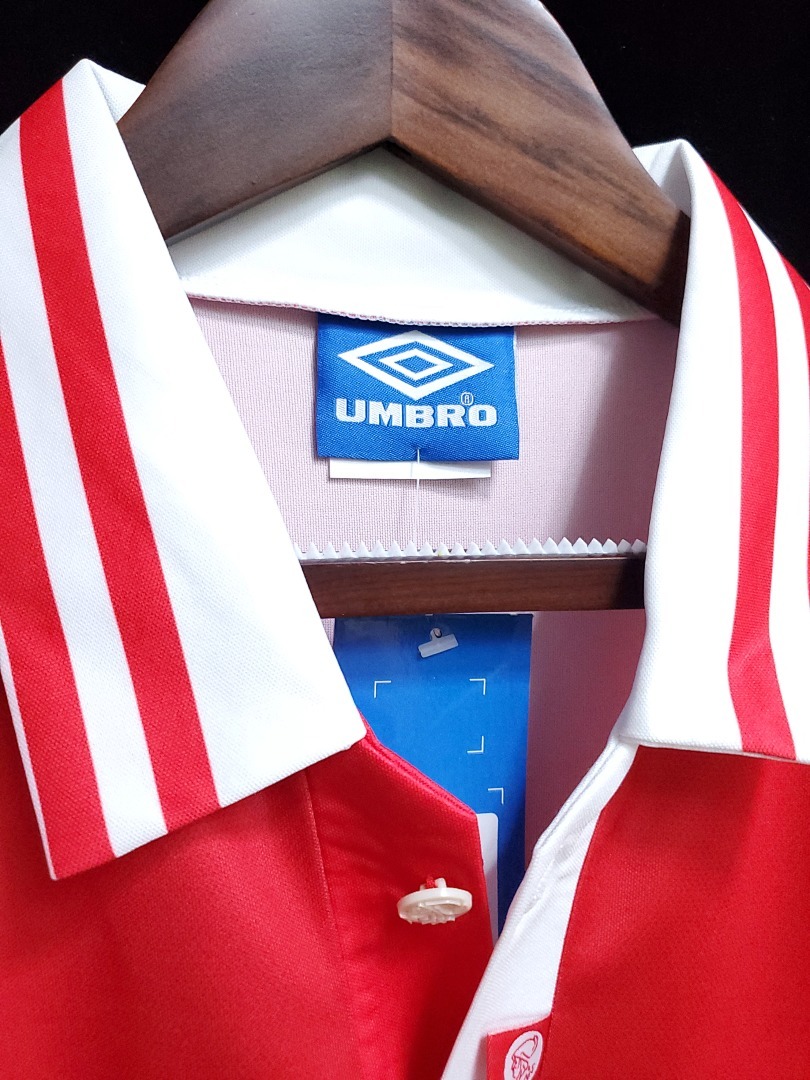 Ajax Maillot Domicile Retro 1997-1998 miniature 12