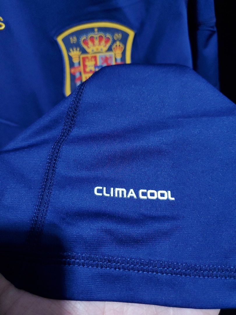 Espagne Maillot Exterieur Retro 2010 miniature 5