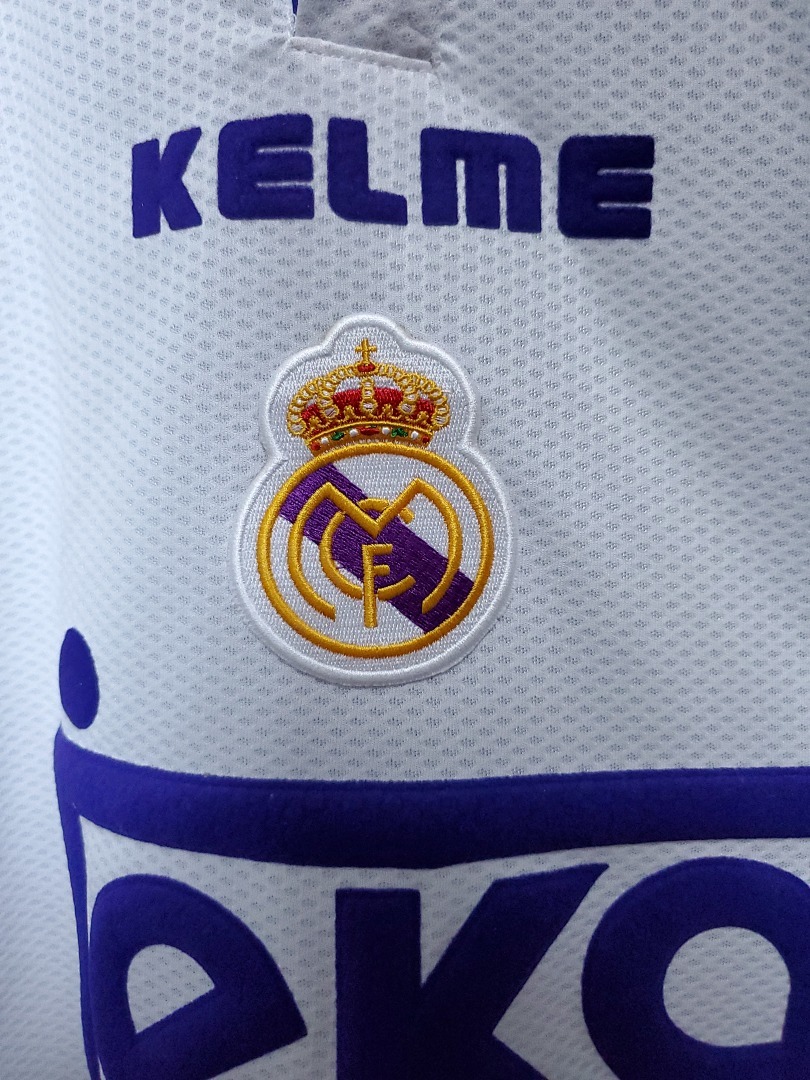 Real Madrid Maillot Domicile Retro 1987-1998 miniature 4