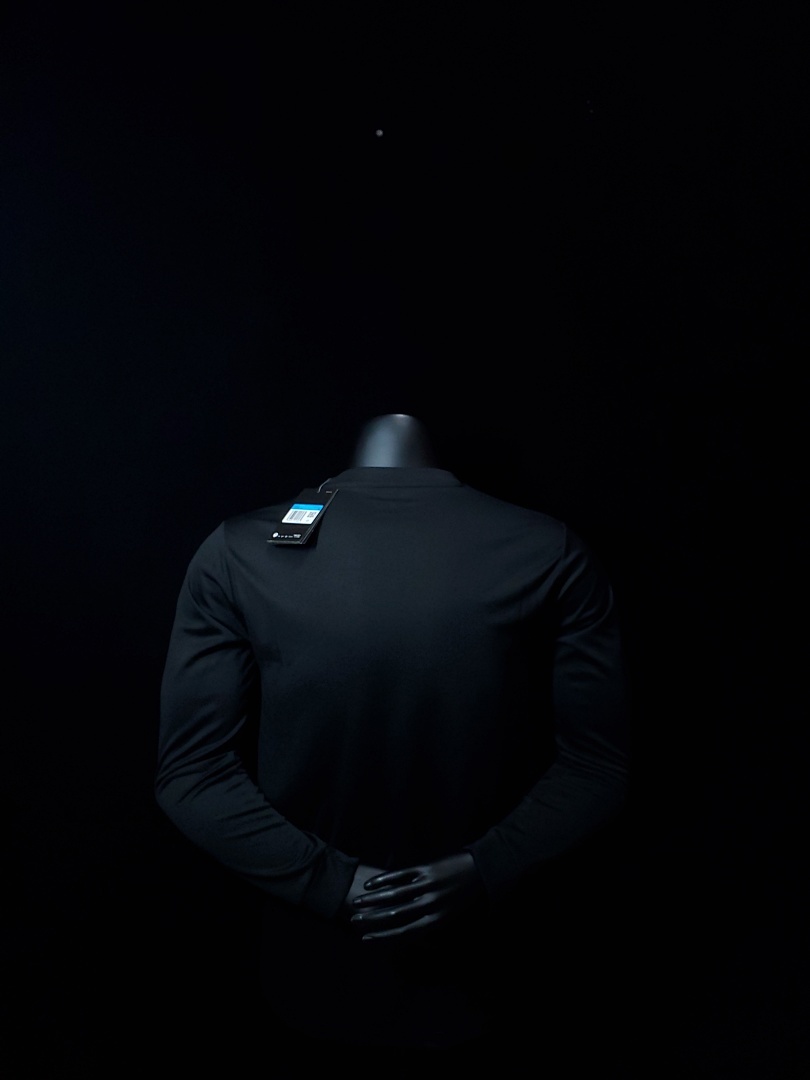 Balenciaga Joint Edition Long Sleeve Black S 2Xl Maillot Domicile Manches Longues 2020-2021 miniature 2