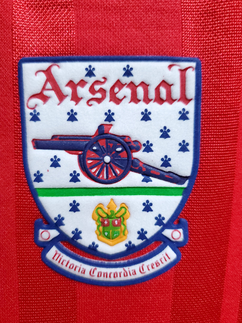 Arsenal Maillot Domicile Retro 1992-1993 miniature 6