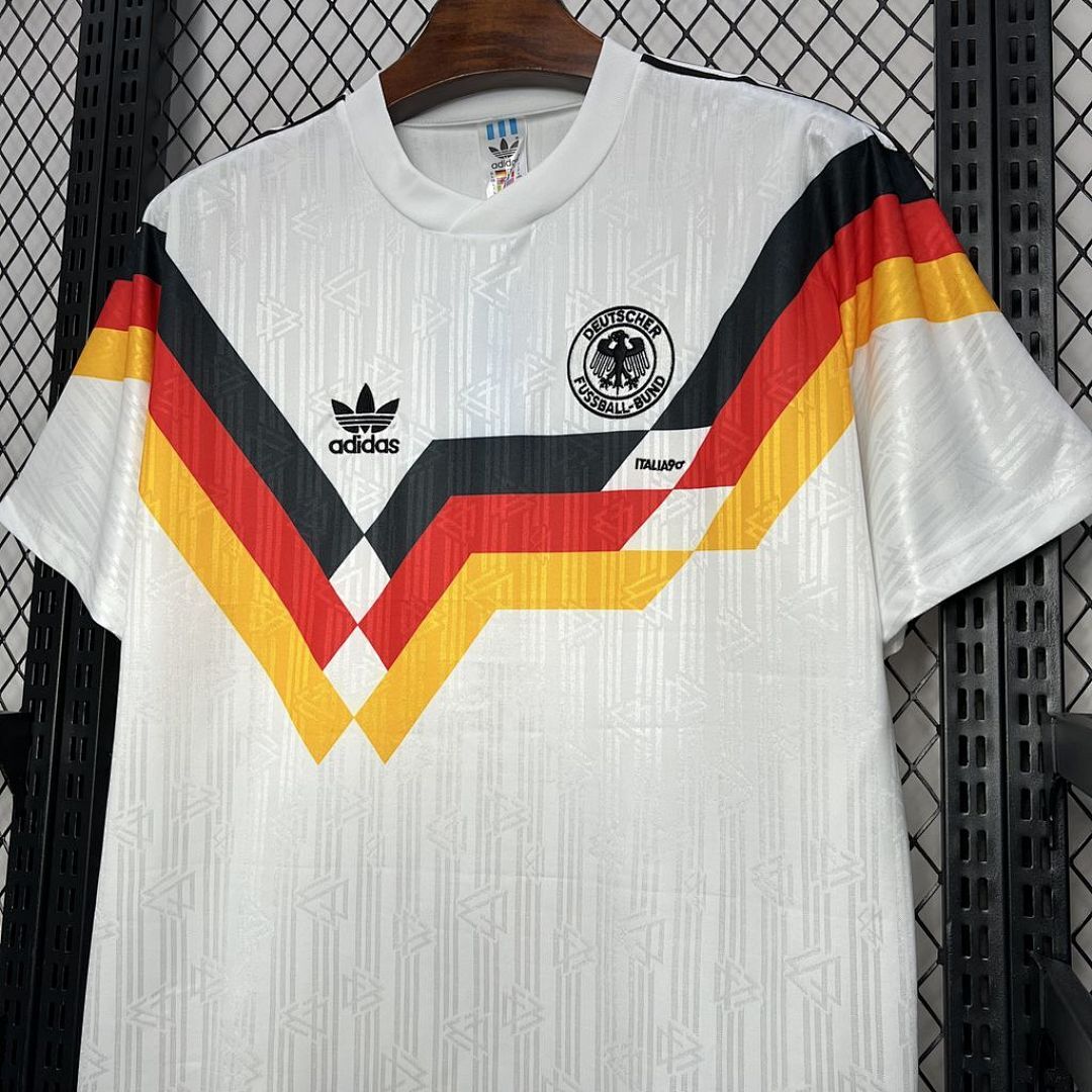 Allemagne Maillot Domicile Retro 1990 miniature 8