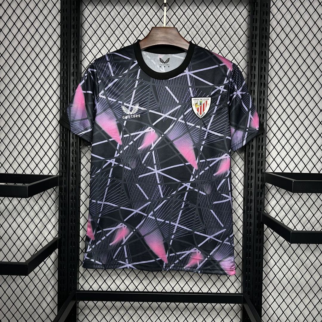 Athletic Bilbao 2024-2025 Castore Cup Matchday Lavender Maillot Domicile miniature 2