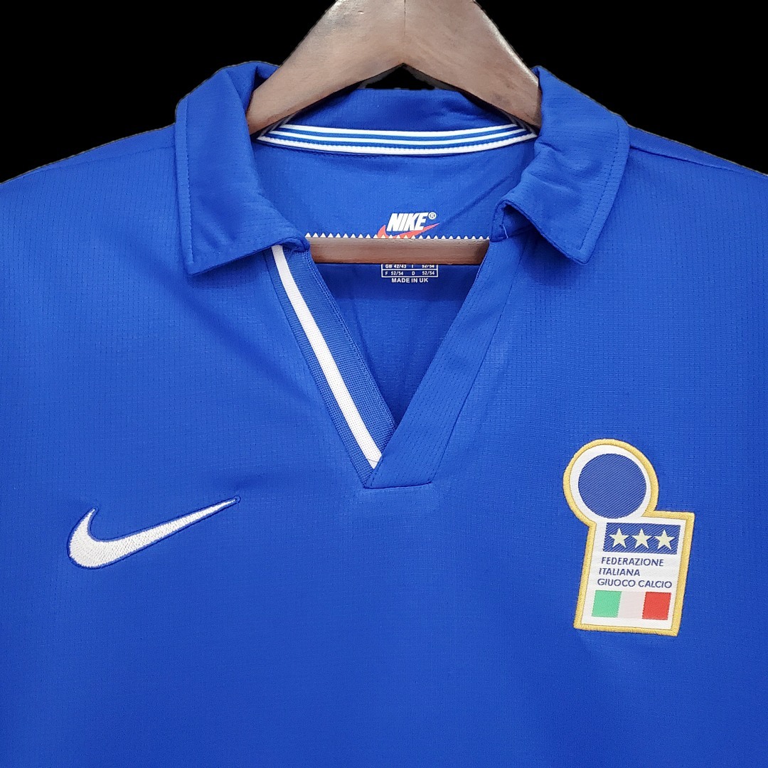 Italie Maillot Domicile Retro 1998 miniature 5